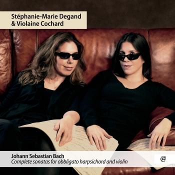 Cover J.S. Bach: Complete sonatas for obbligato harpsichord and violin