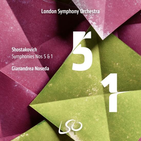 Cover Shostakovich: Symphonies Nos. 5 & 1