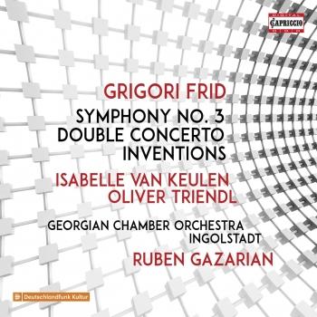 Cover Frid: Symphony No. 3, Double Concerto & Inventions