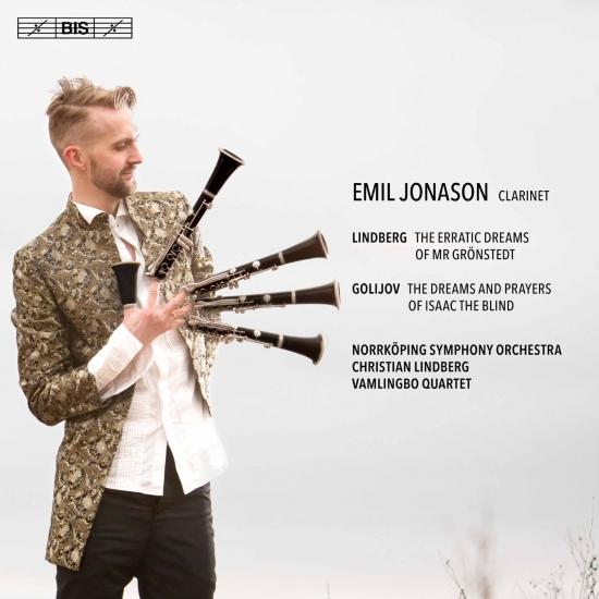 Cover Lindberg: The Erratic Dreams of Mr Grönstedt - Golijov: The Dreams & Prayers of Isaac the Blind