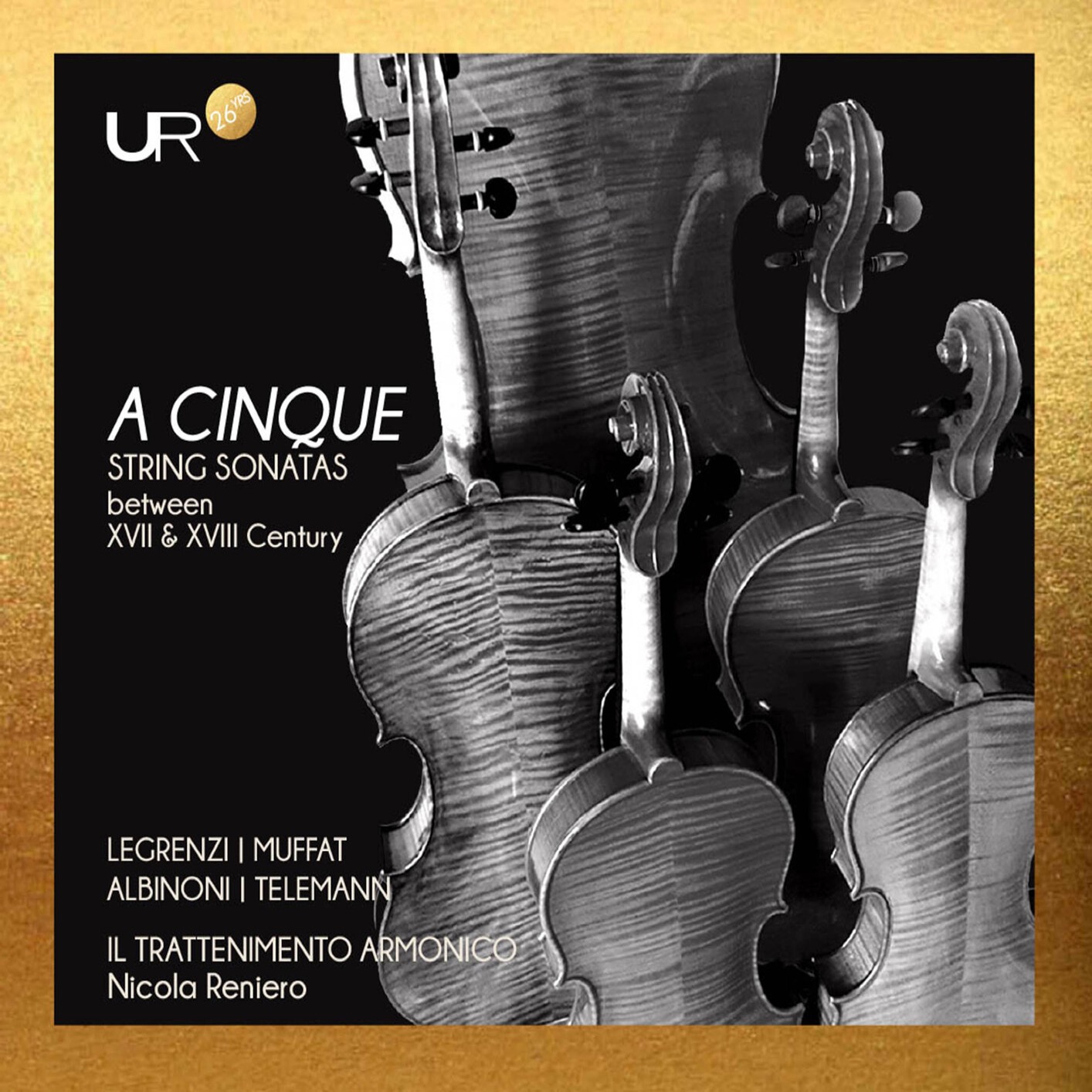 Cover A Cinque: String Sonatas between  XVII & XVIII Century