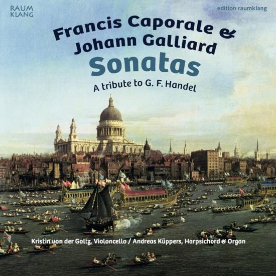 Cover Francis Caporale & Johann Galliard: Sonatas