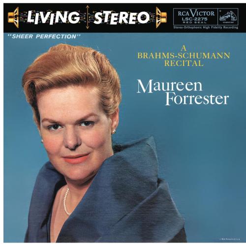 Cover Maureen Forrester - A Brahms-Schumann Recital