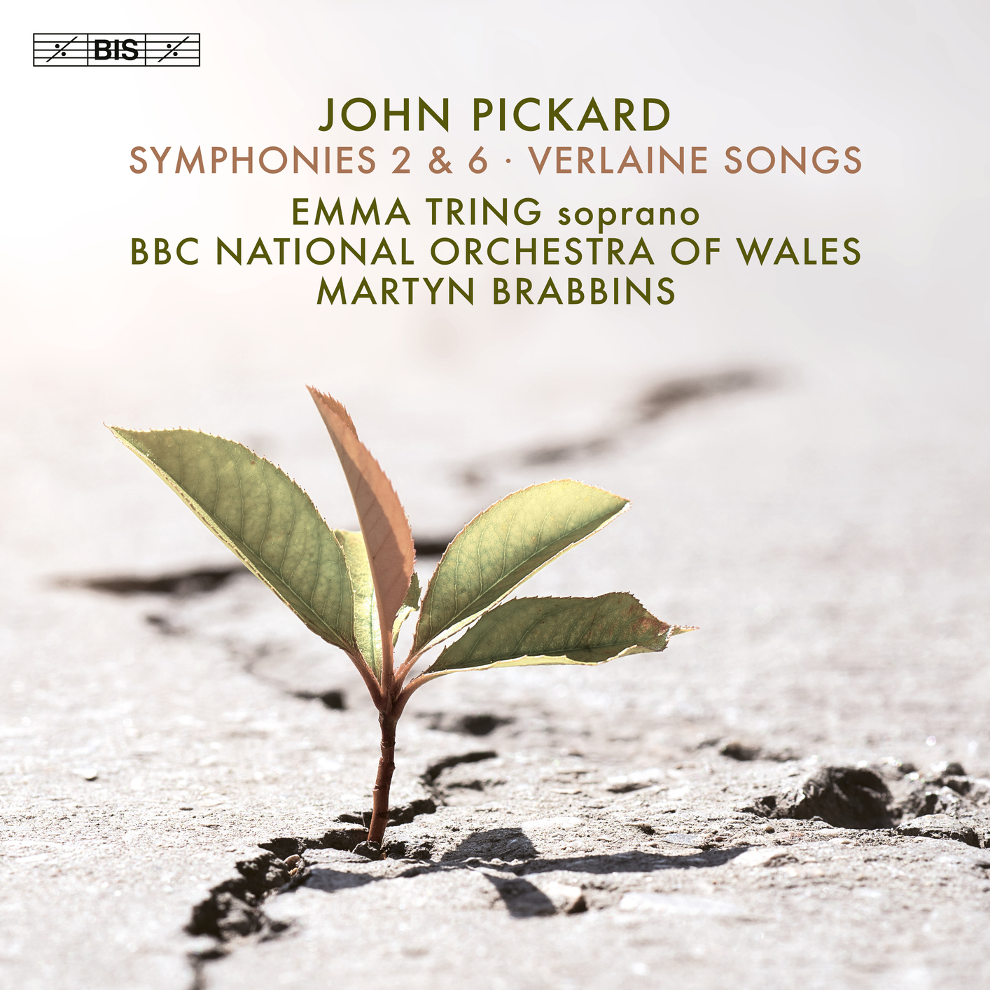 Cover John Pickard: Symphonies 2 & 6; Verlaine Songs