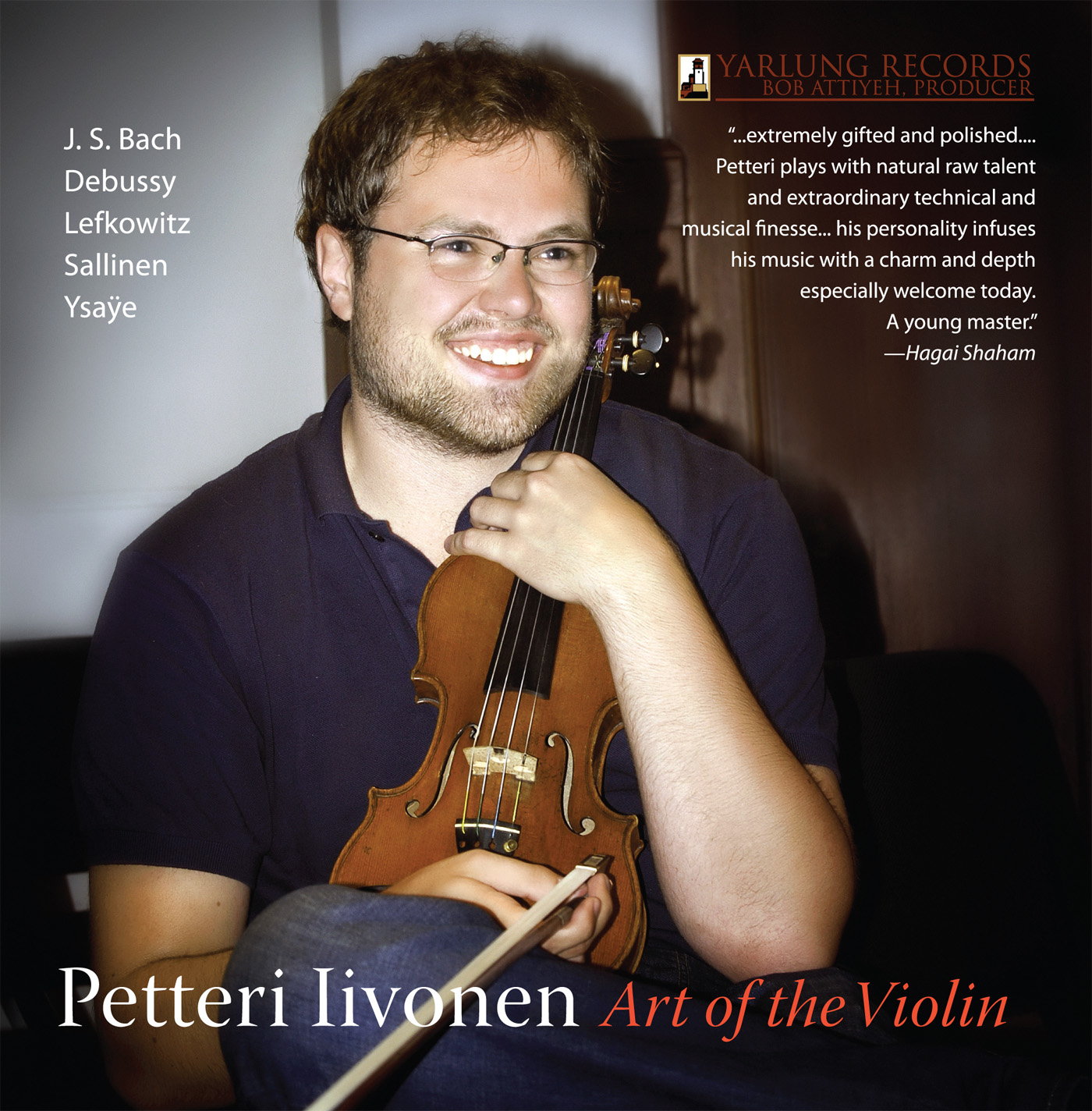 Cover Petteri Iivonen: Art of the Violin