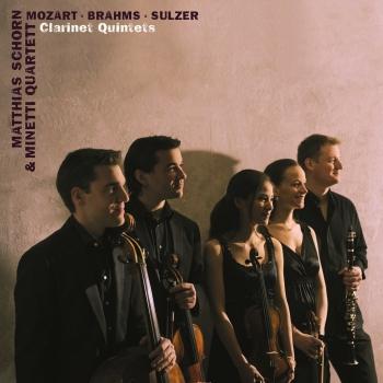 Cover Mozart, Brahms & Sulzer Clarinet Quintets