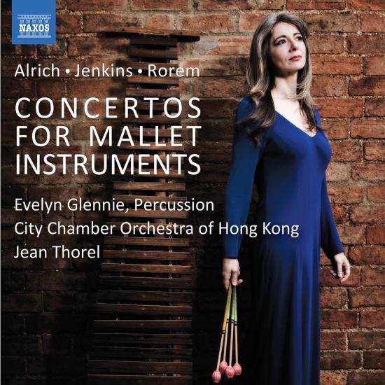 Cover Alrich, Jenkins & Rorem: Mallet Concertos