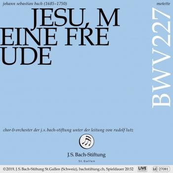 Cover Motette, BWV 227 - Jesu, meine Freude (Live)