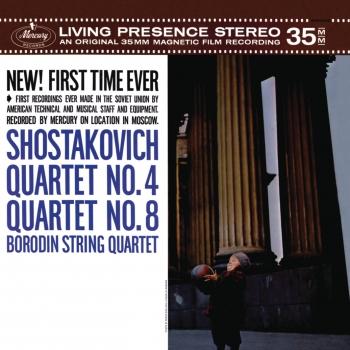 Cover Shostakovich: String Quartets No. 4 op. 83 and No. 8 op. 110