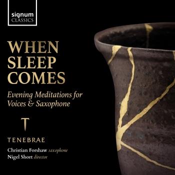 Cover When Sleep Comes: Evening Meditations for Voices & Saxophone