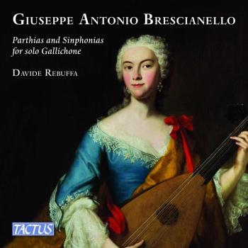 Cover Brescianello: Partite e Sinfonie per gallichone solo